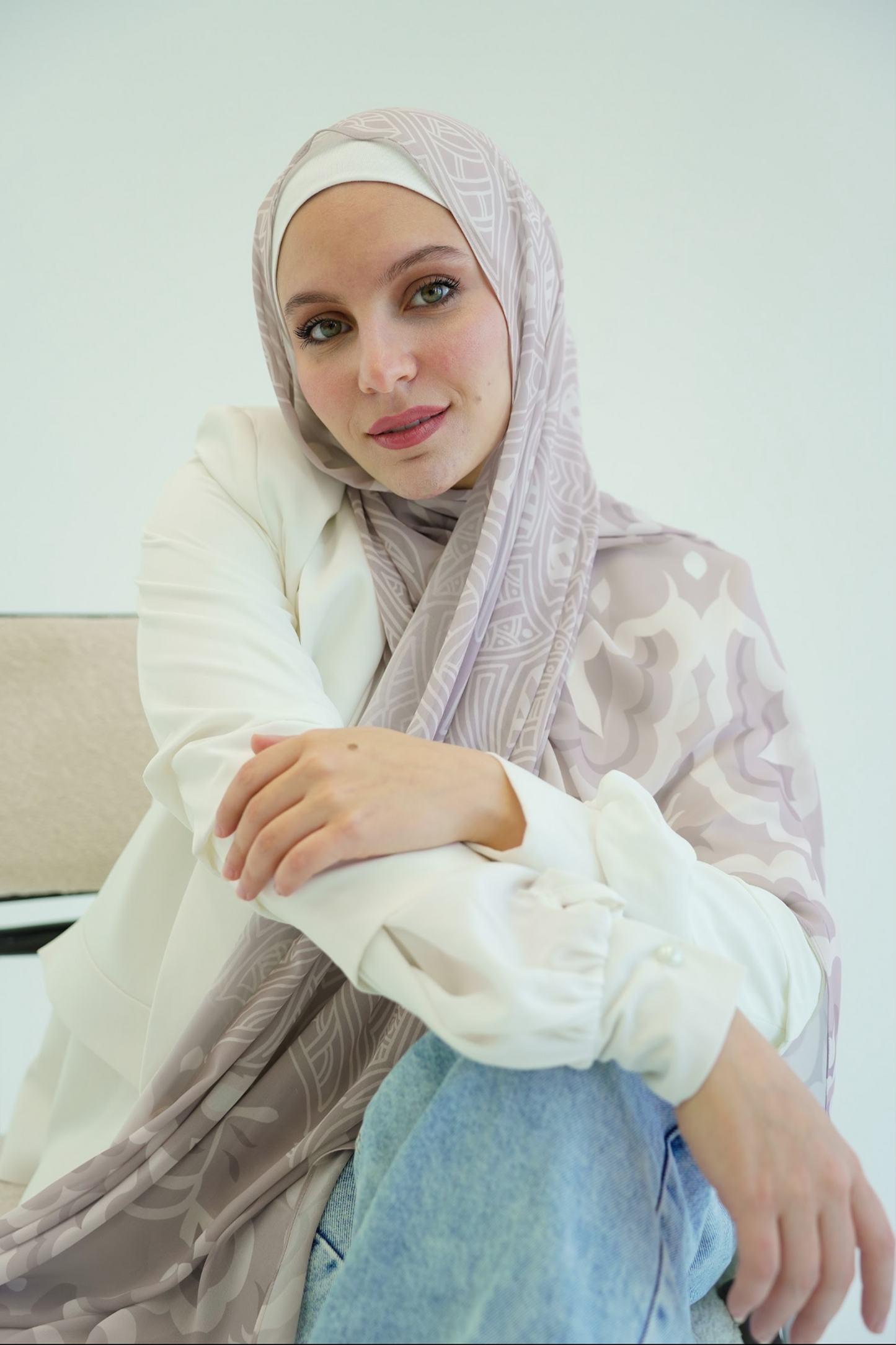 Sands of Elegance Chiffon Scarf