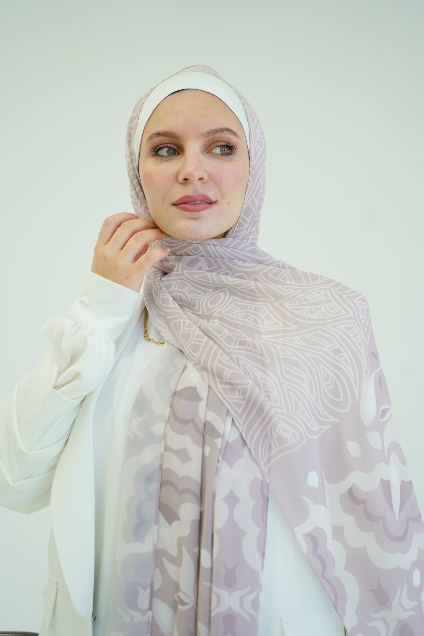 Sands of Elegance Chiffon Scarf