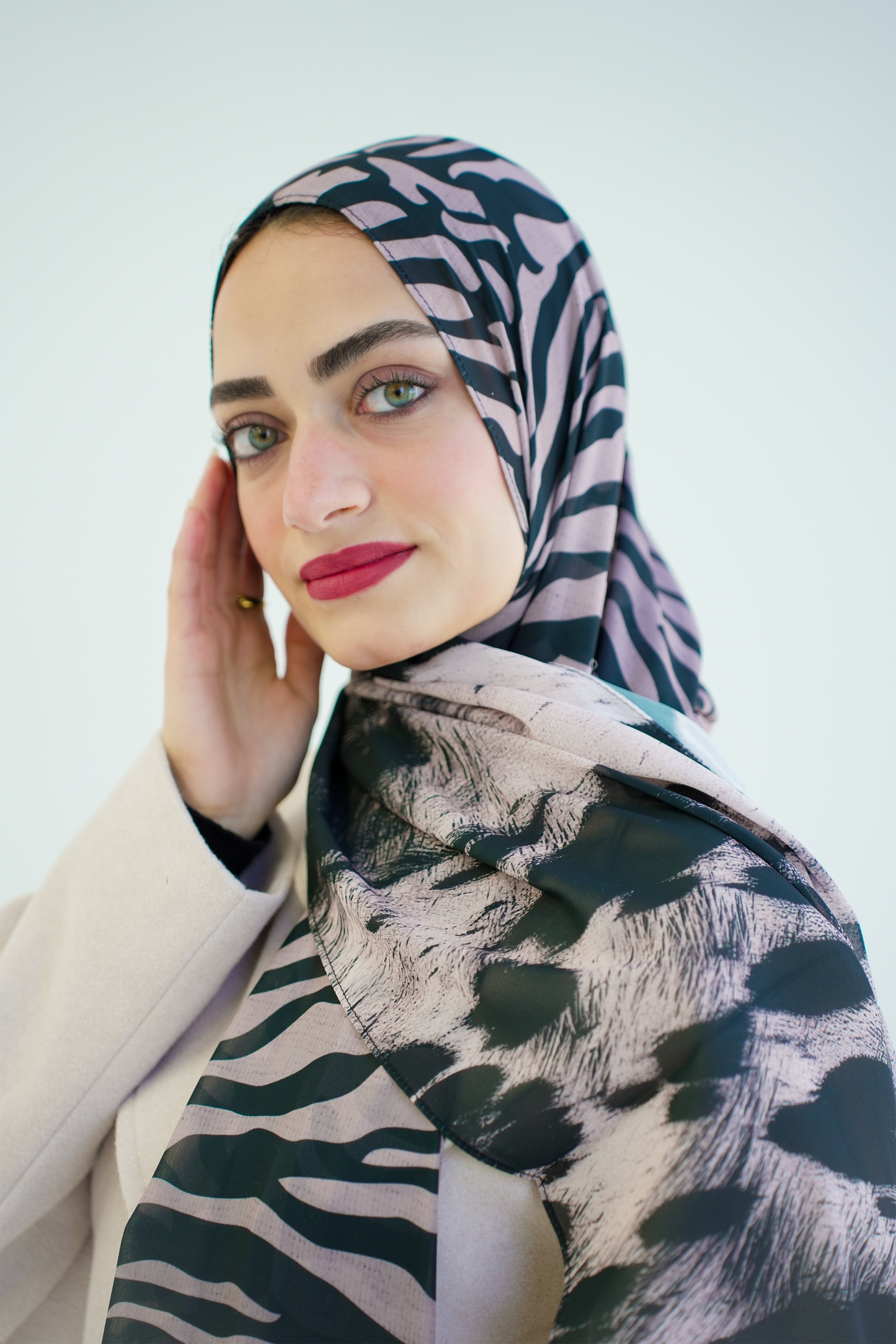 Roar Elegance Chiffon Scarf