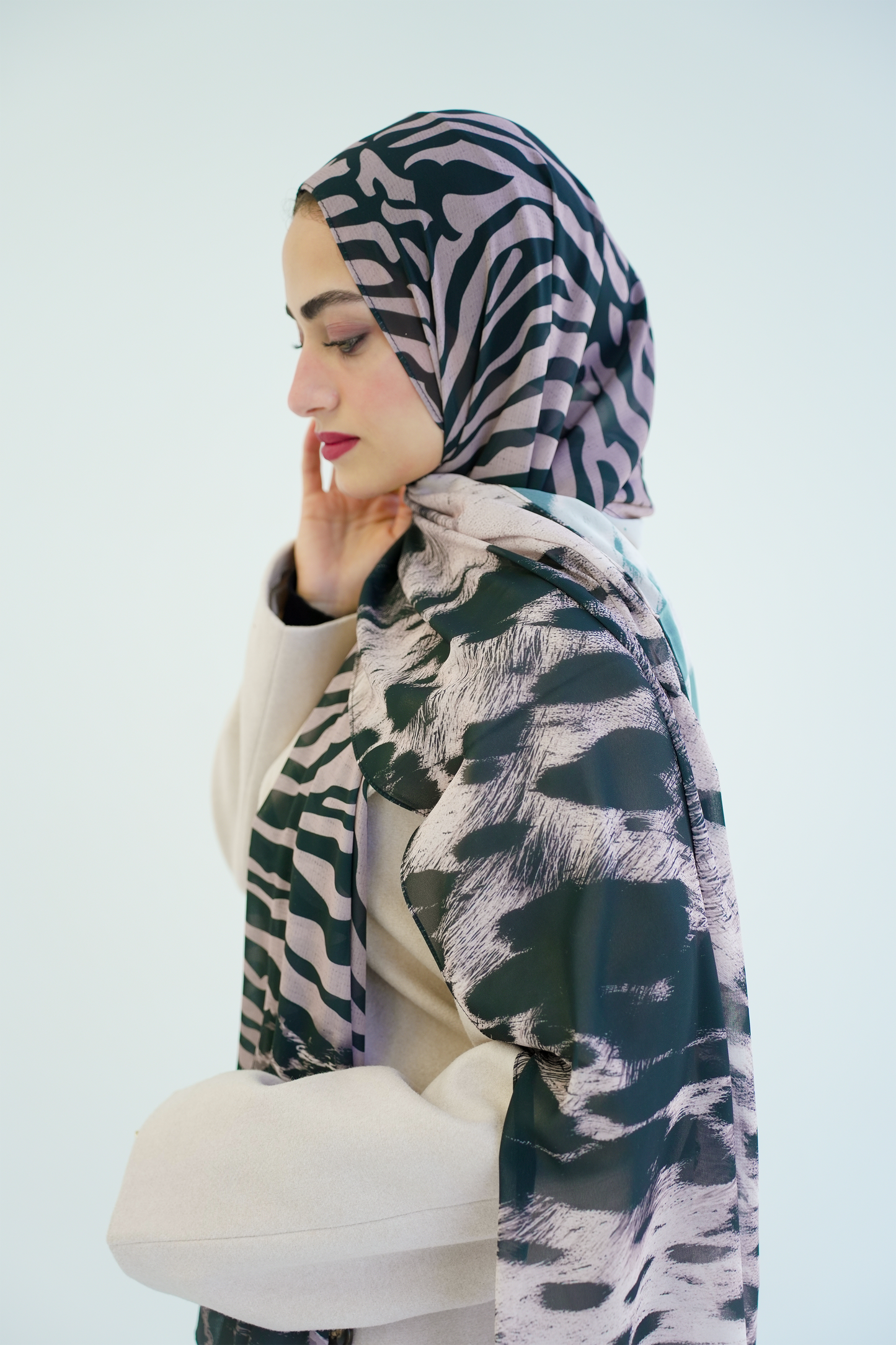 Roar Elegance Chiffon Scarf