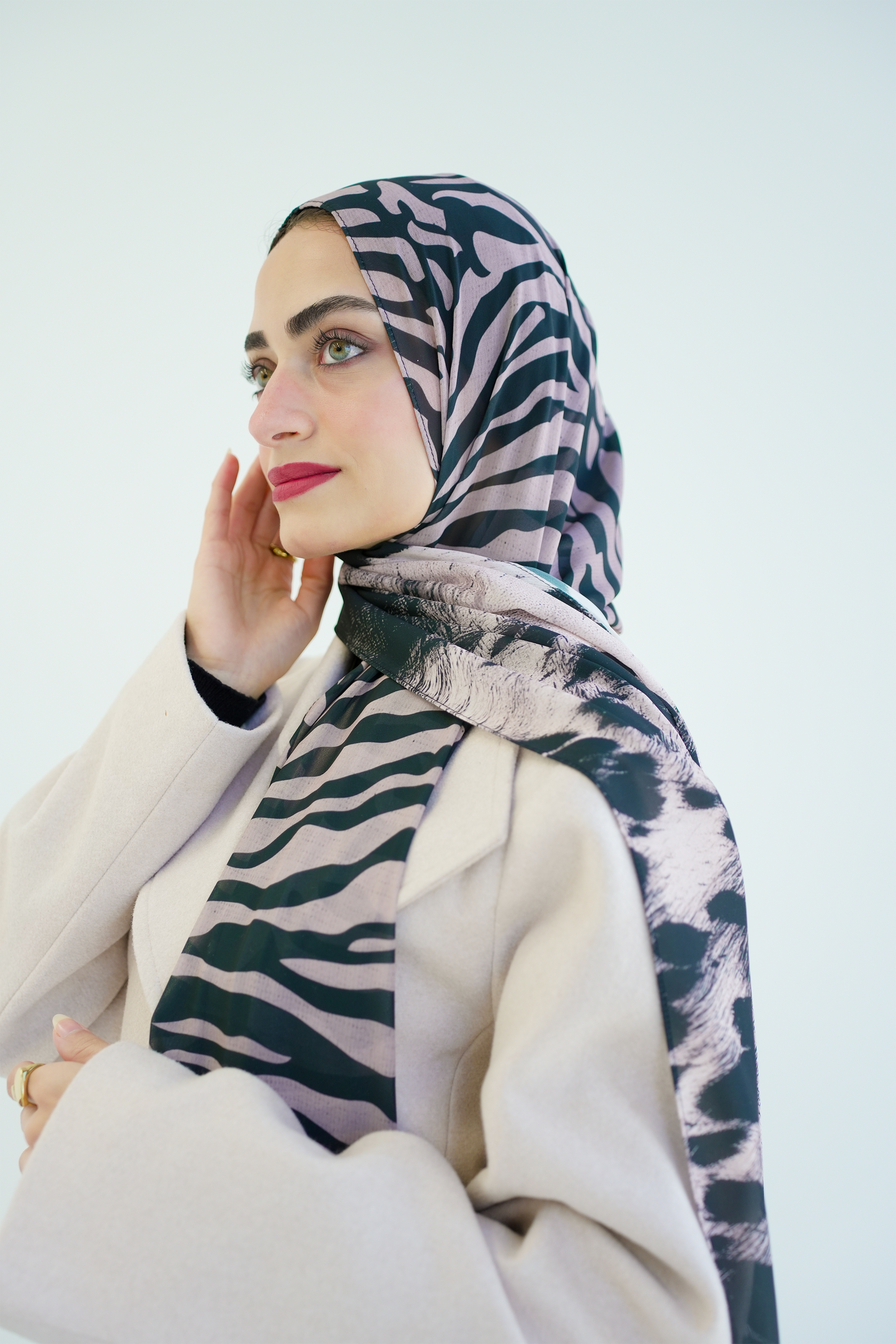 Roar Elegance Chiffon Scarf