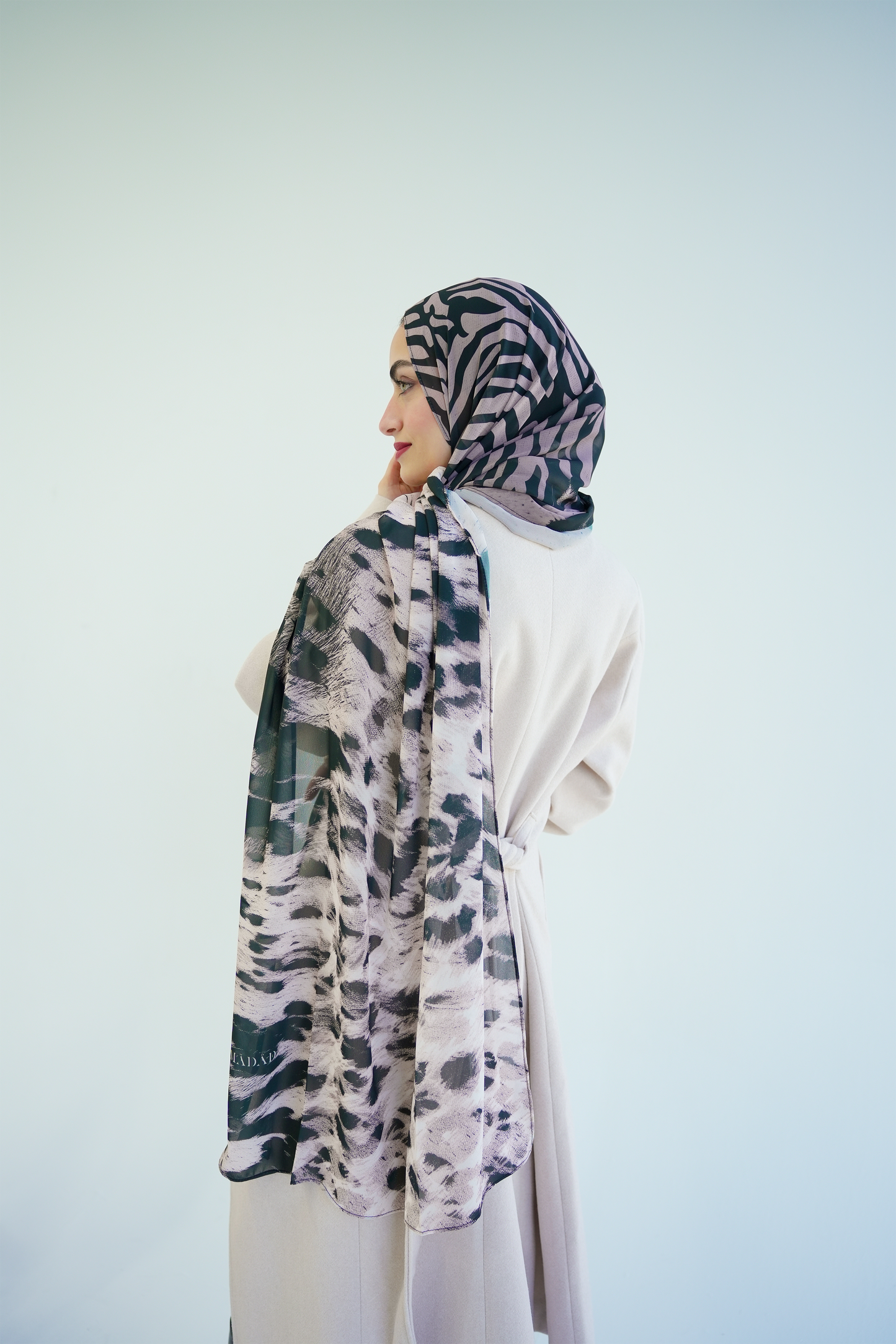 Roar Elegance Chiffon Scarf