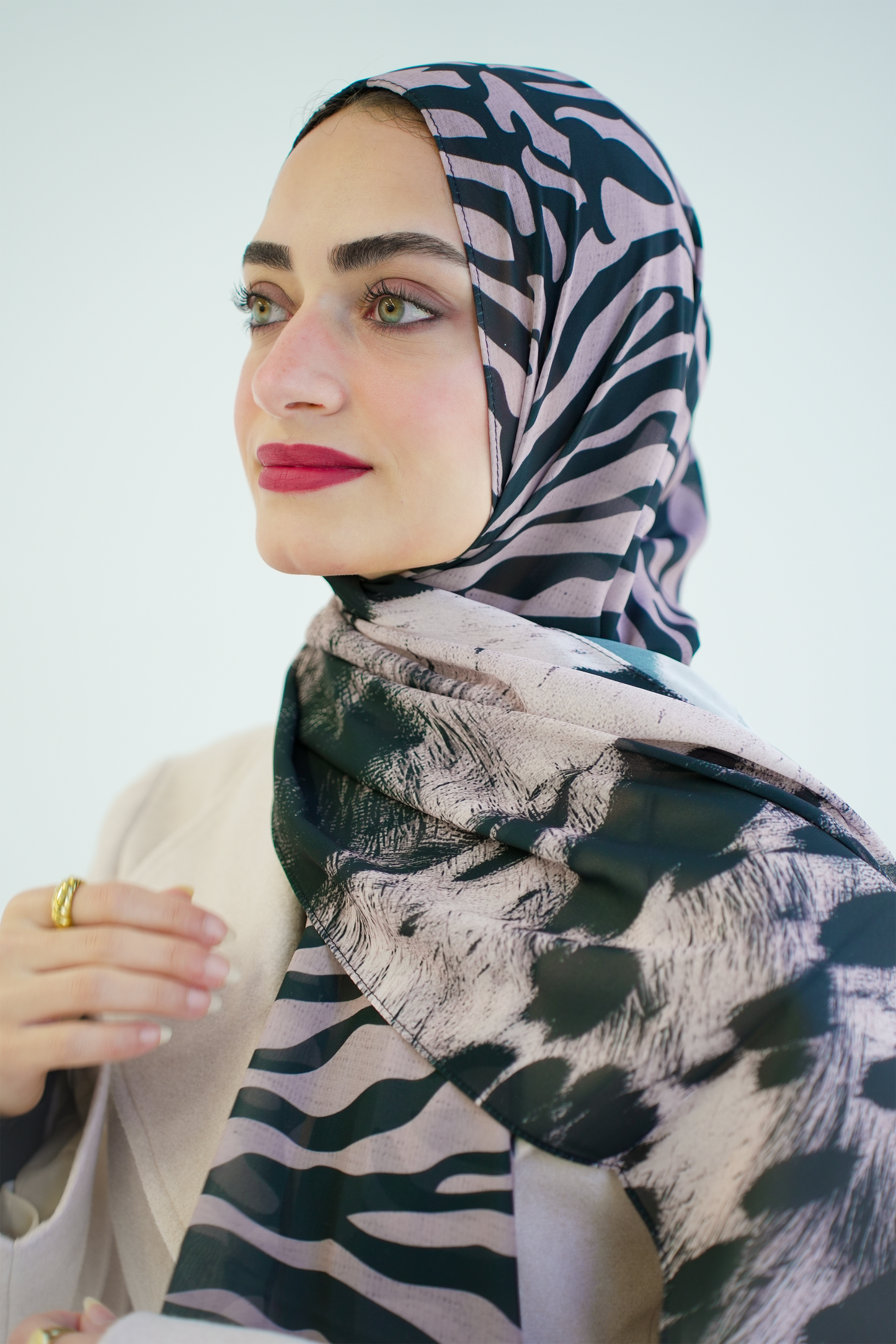 Roar Elegance Chiffon Scarf
