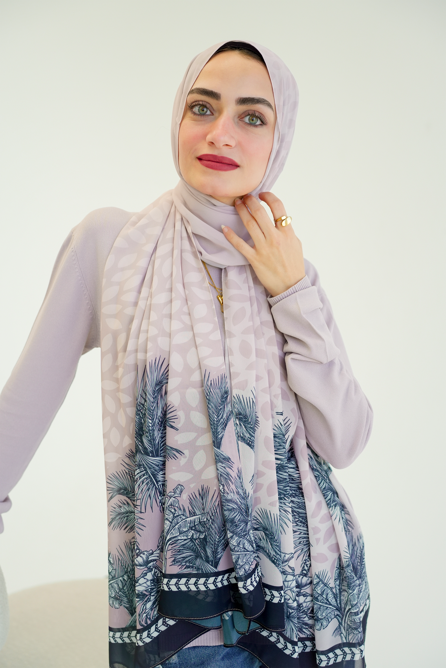 Tropical Dreams Chiffon Scarf