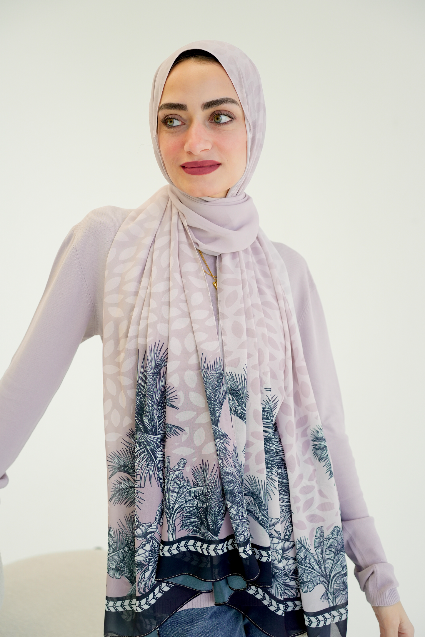 Tropical Dreams Chiffon Scarf