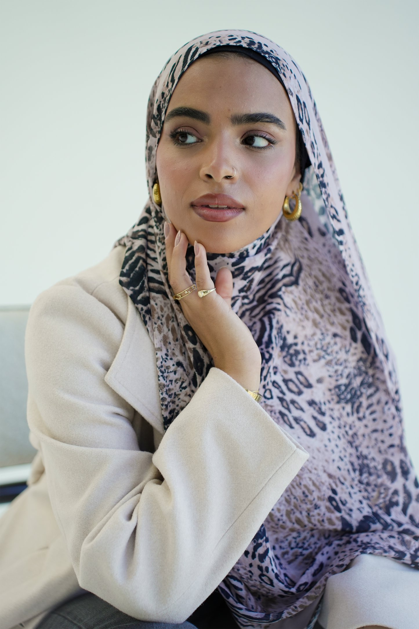 Wild Fusion Chiffon Scarf