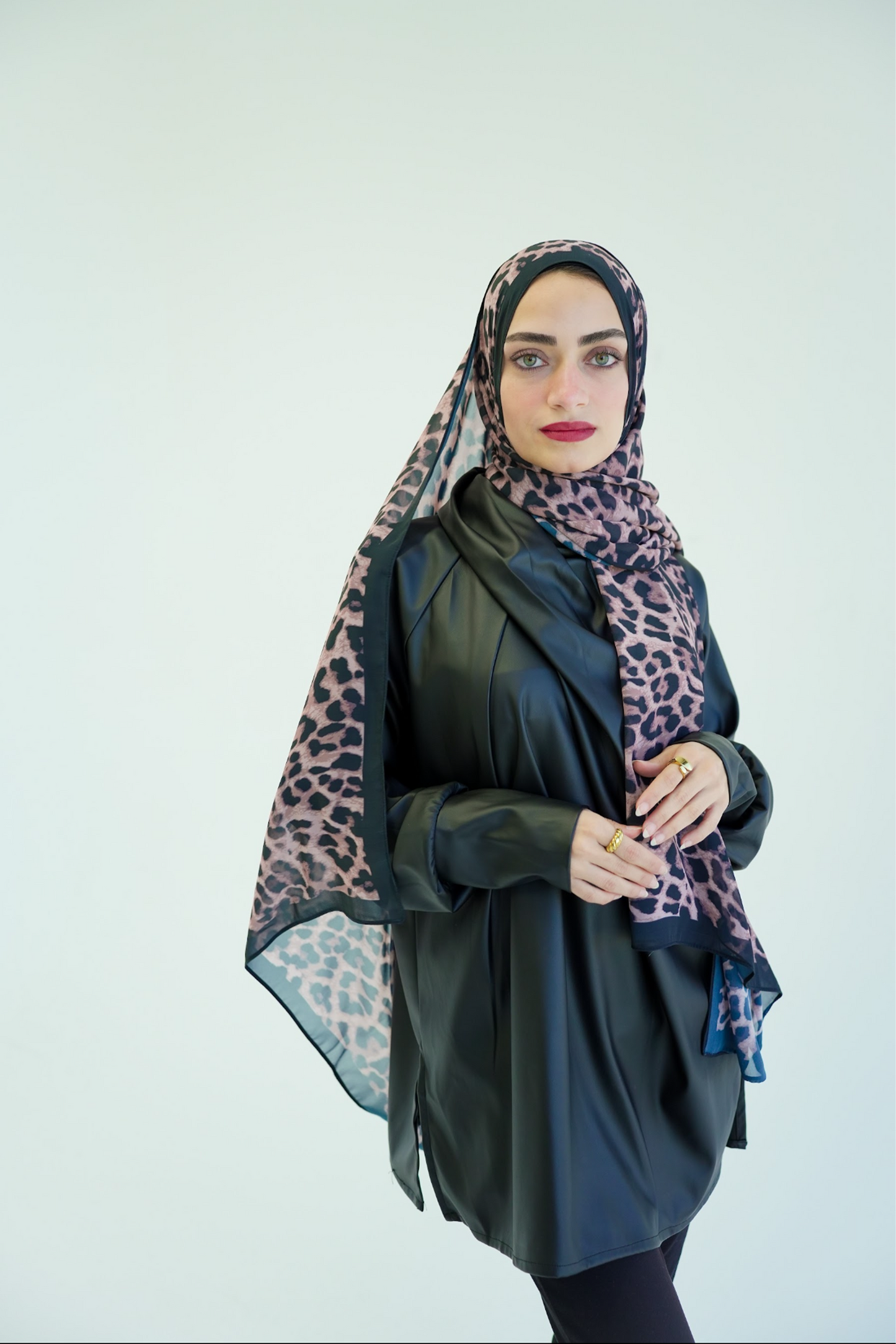 Savanna Glow Chiffon Scarf