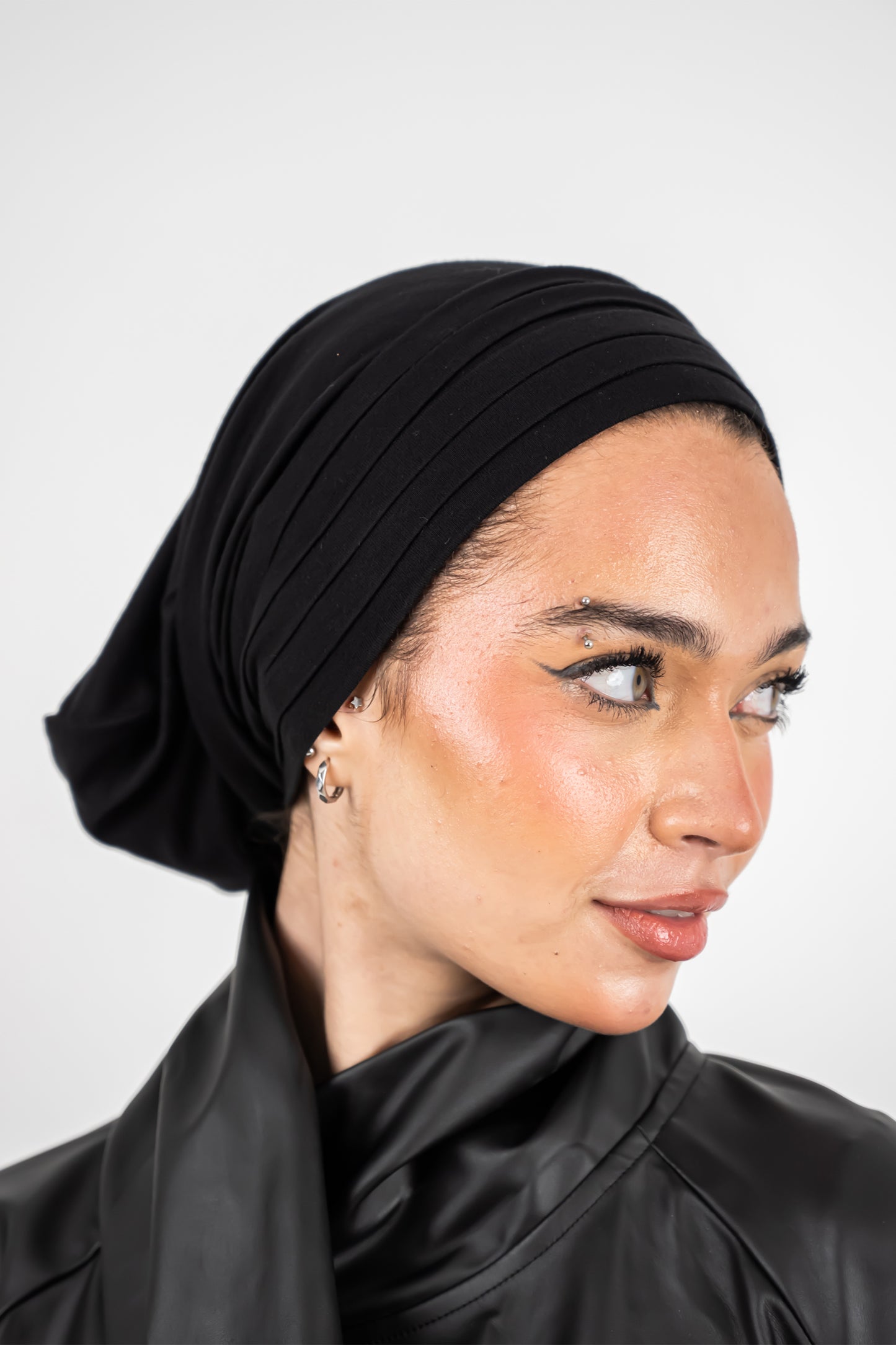 Ribbed Front Bandana