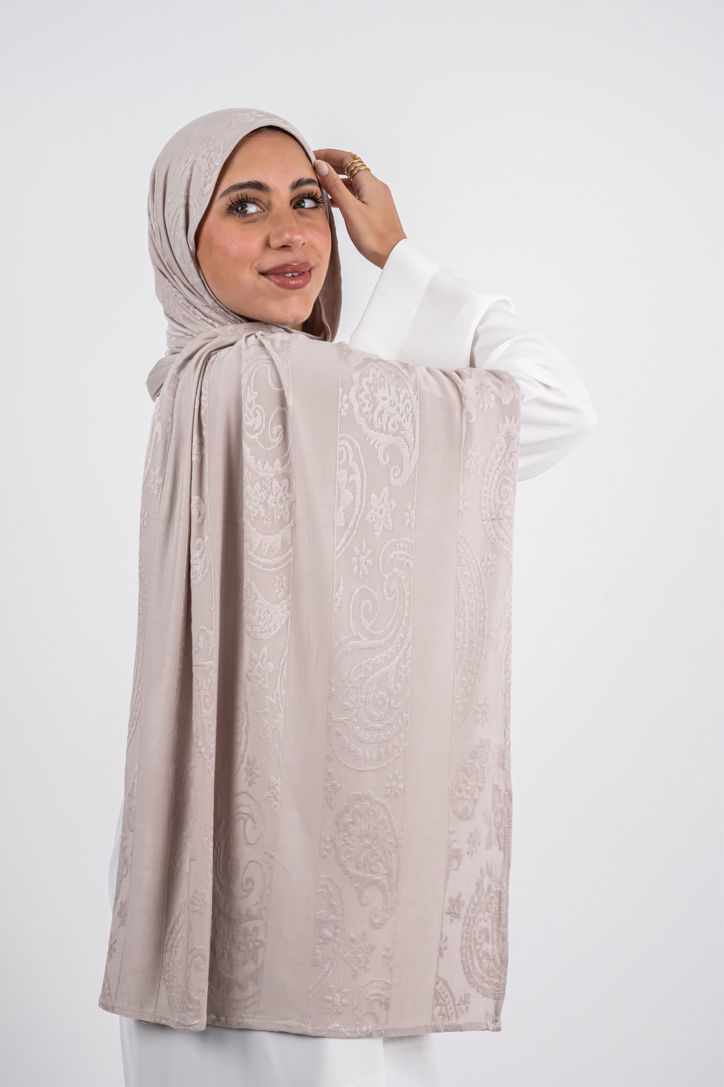 Paisley Kuwaiti Cotton Scarf