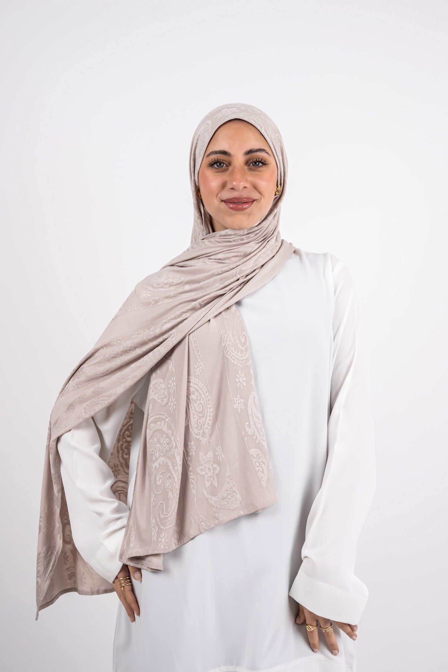 Paisley Kuwaiti Cotton Scarf