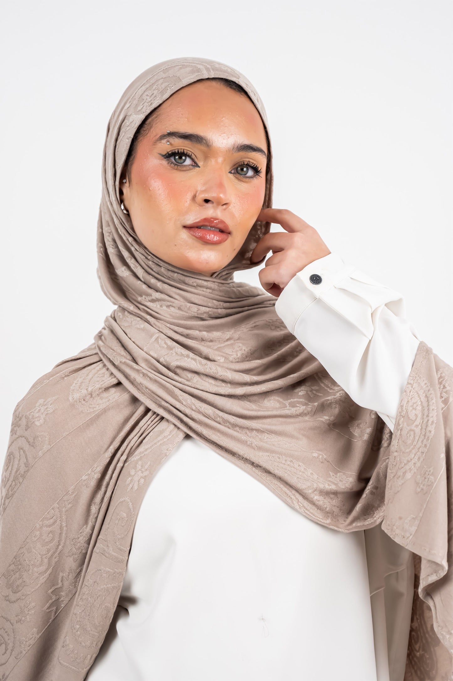 Paisley Kuwaiti Cotton Scarf