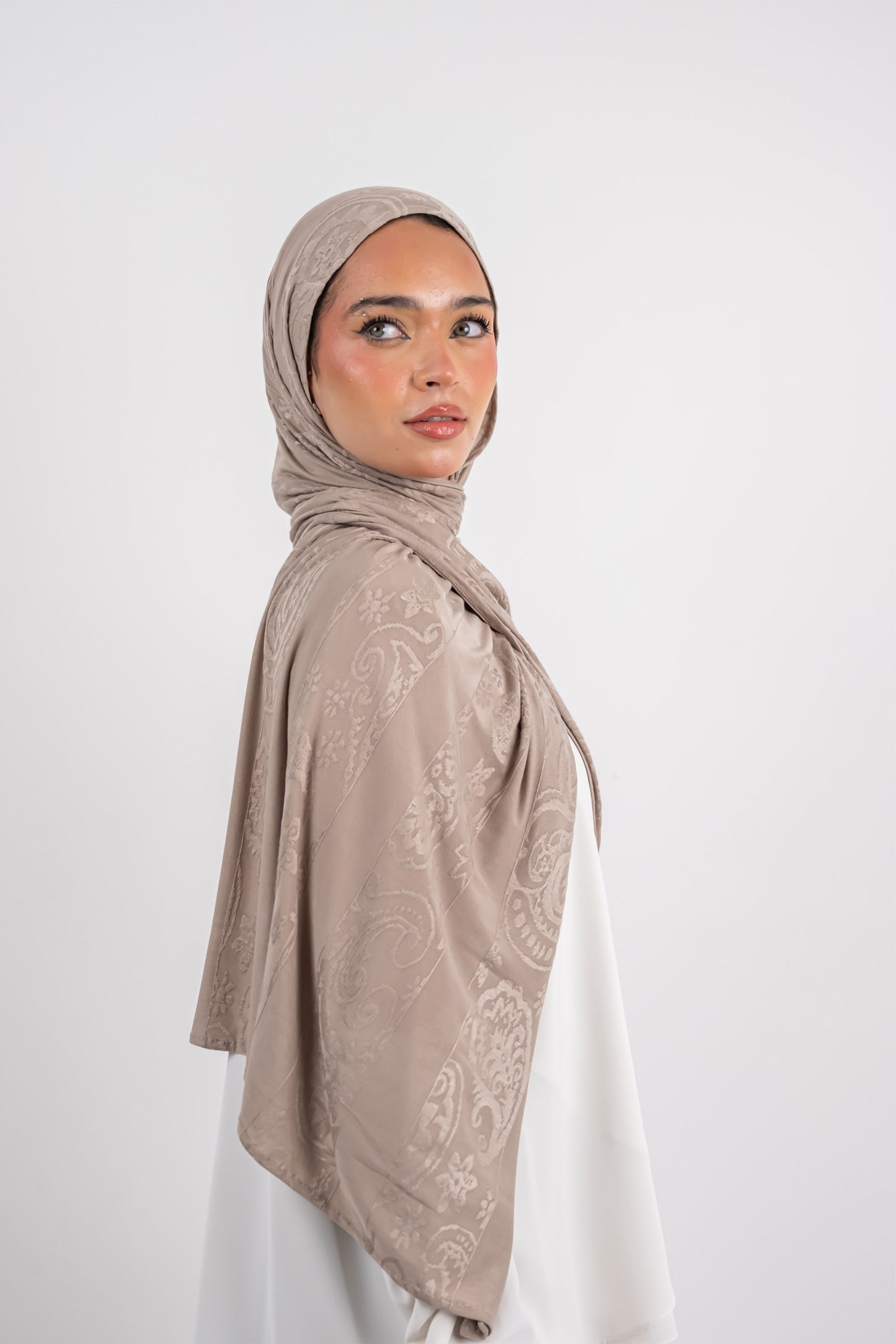 Paisley Kuwaiti Cotton Scarf