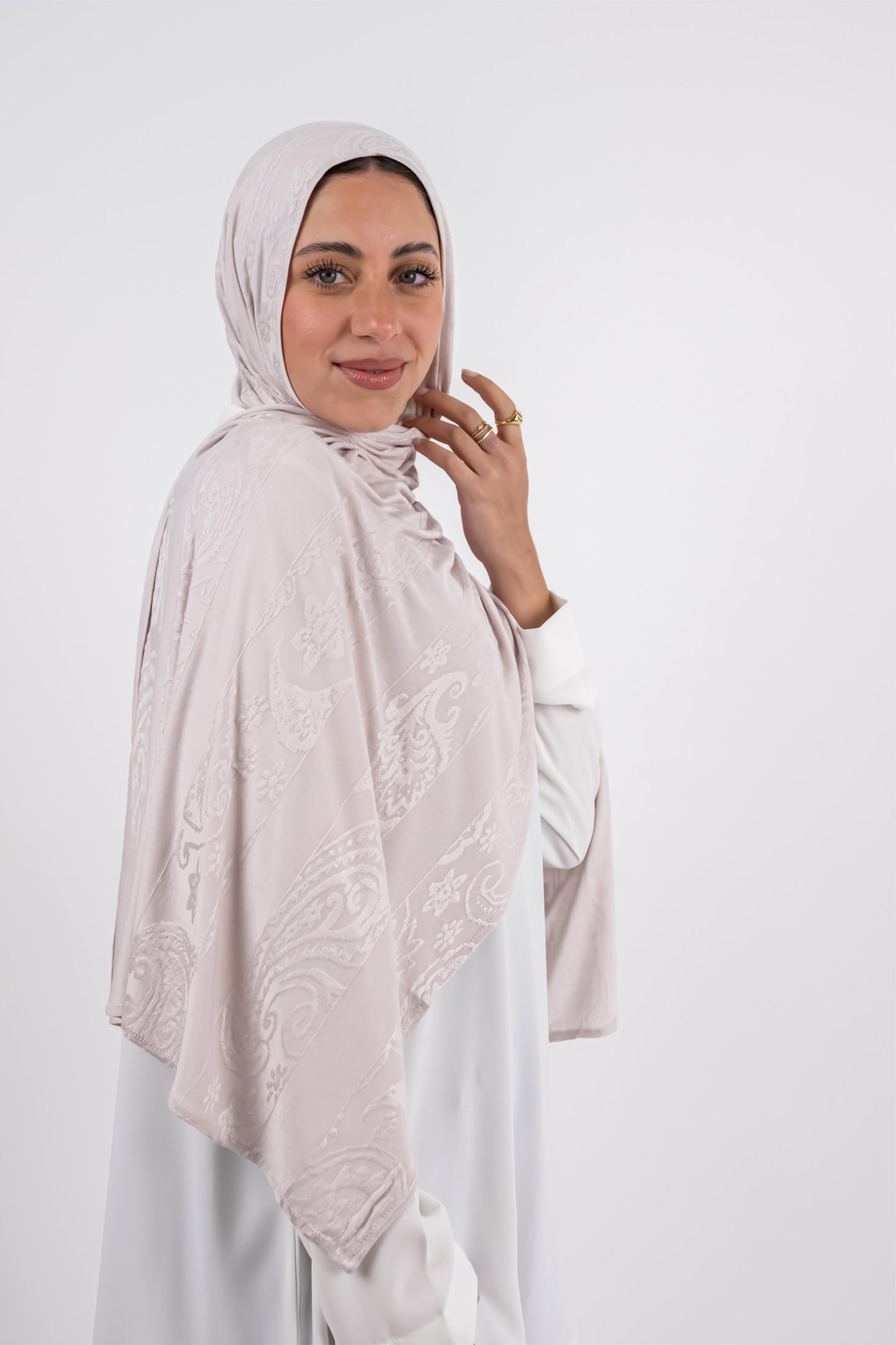 Paisley Kuwaiti Cotton Scarf