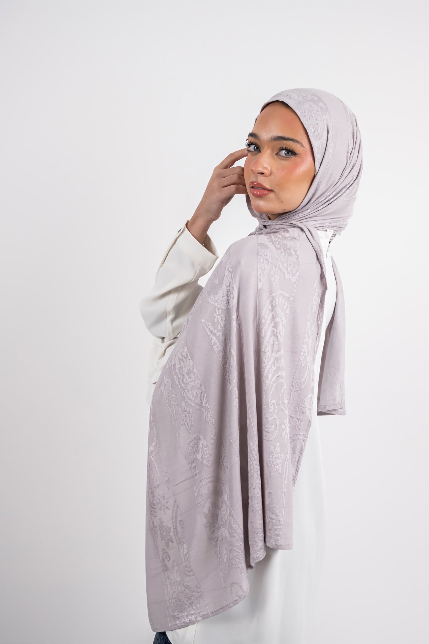 Paisley Kuwaiti Cotton Scarf