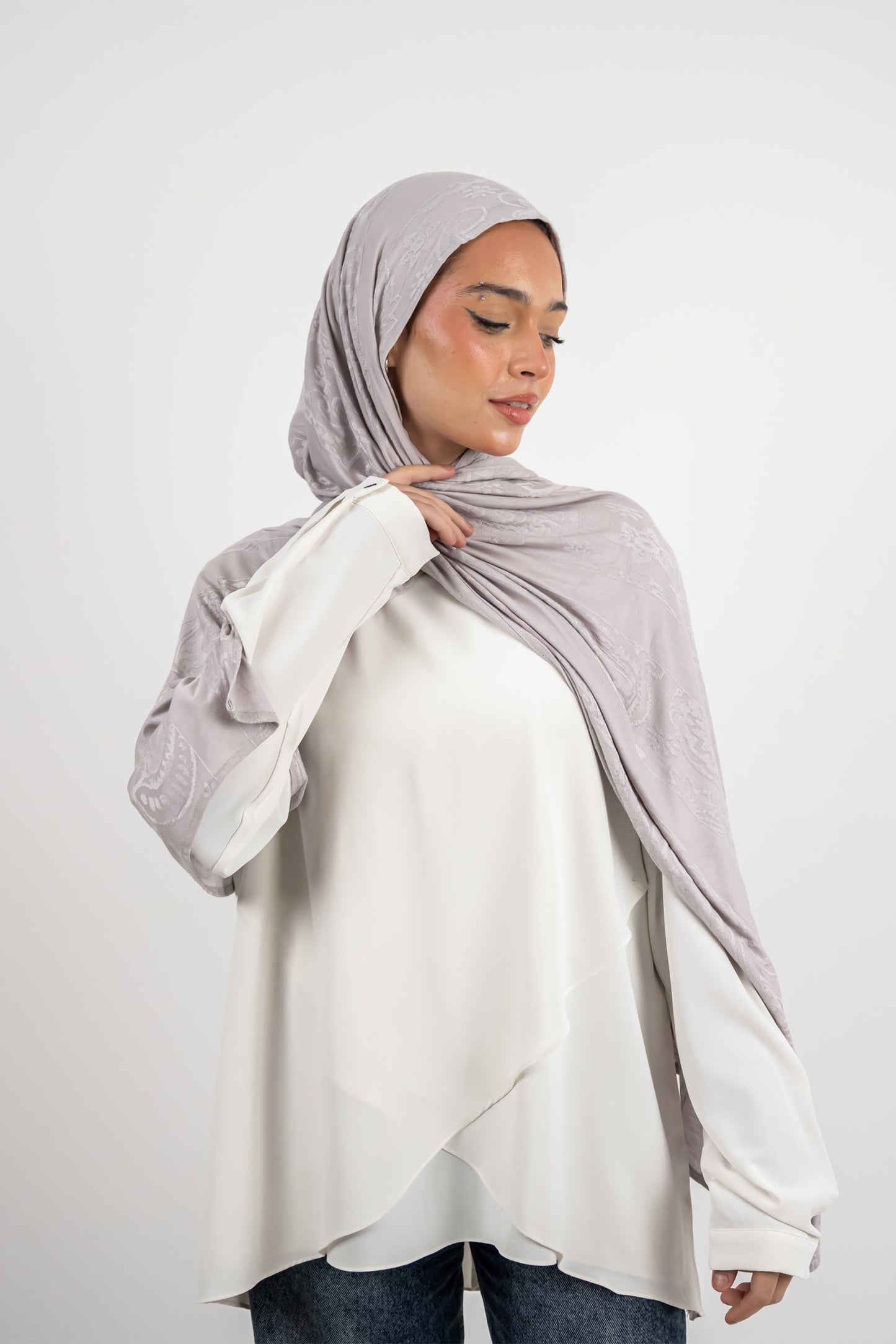 Paisley Kuwaiti Cotton Scarf