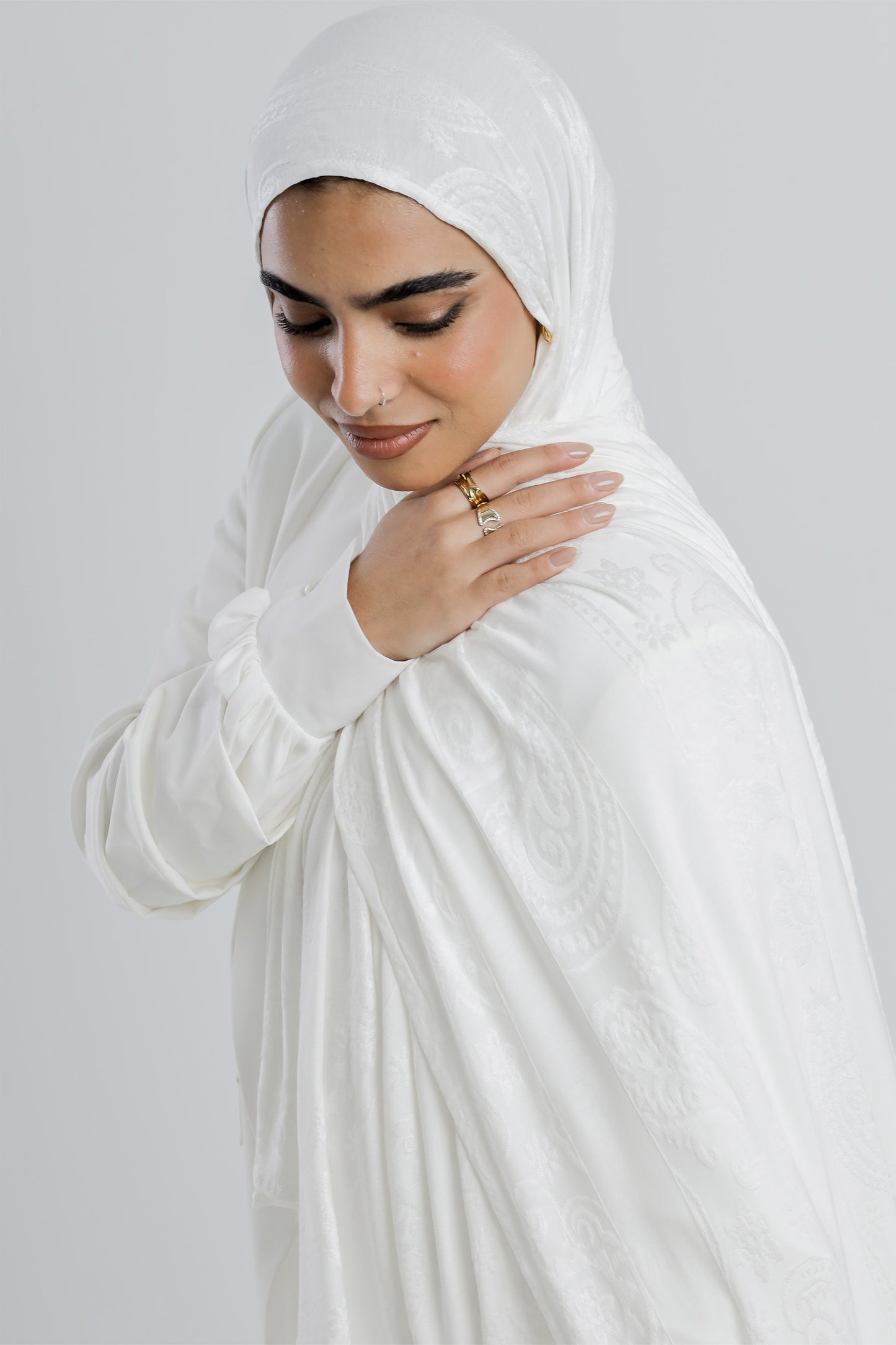 Paisley Kuwaiti Cotton Scarf
