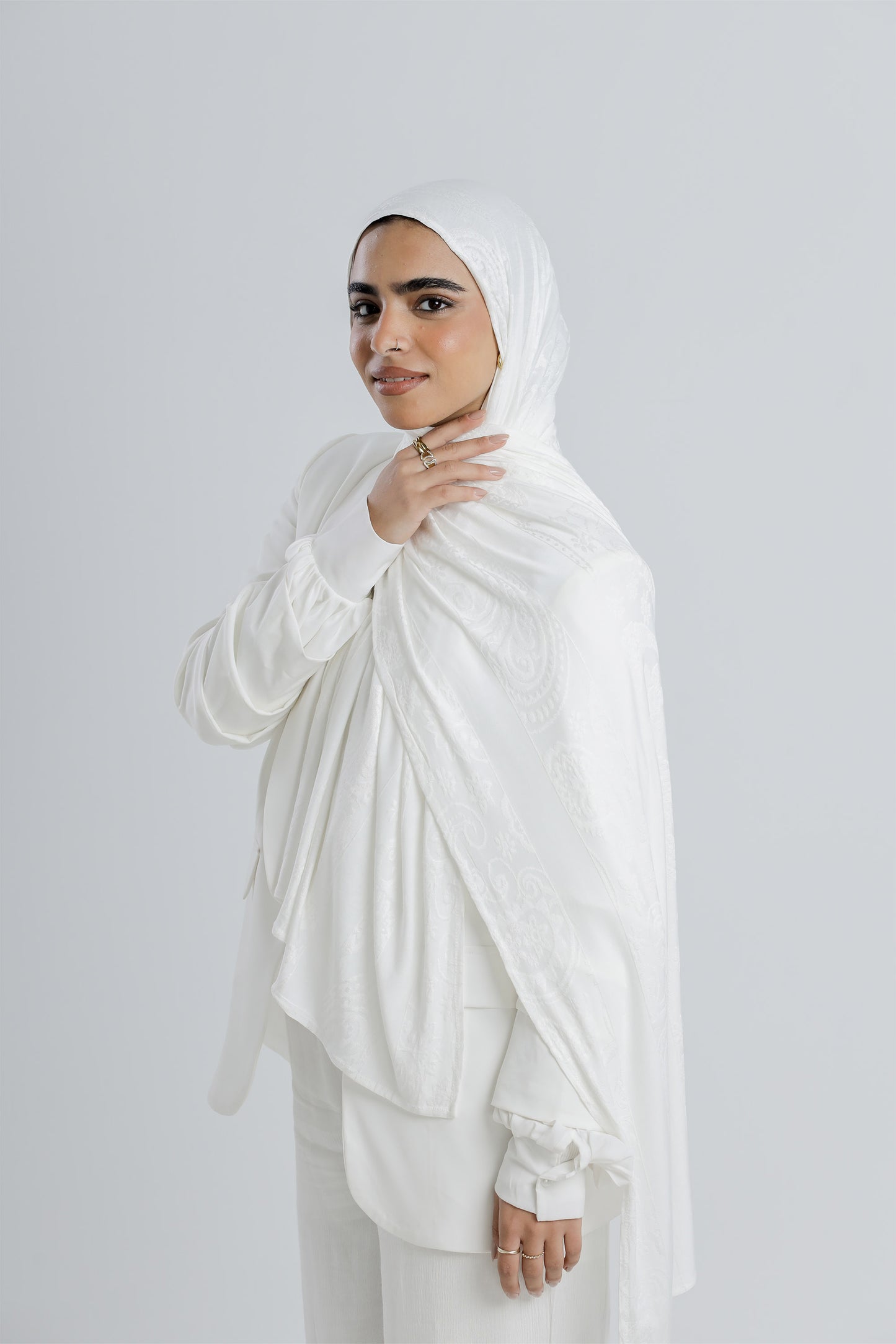 Paisley Kuwaiti Cotton Scarf