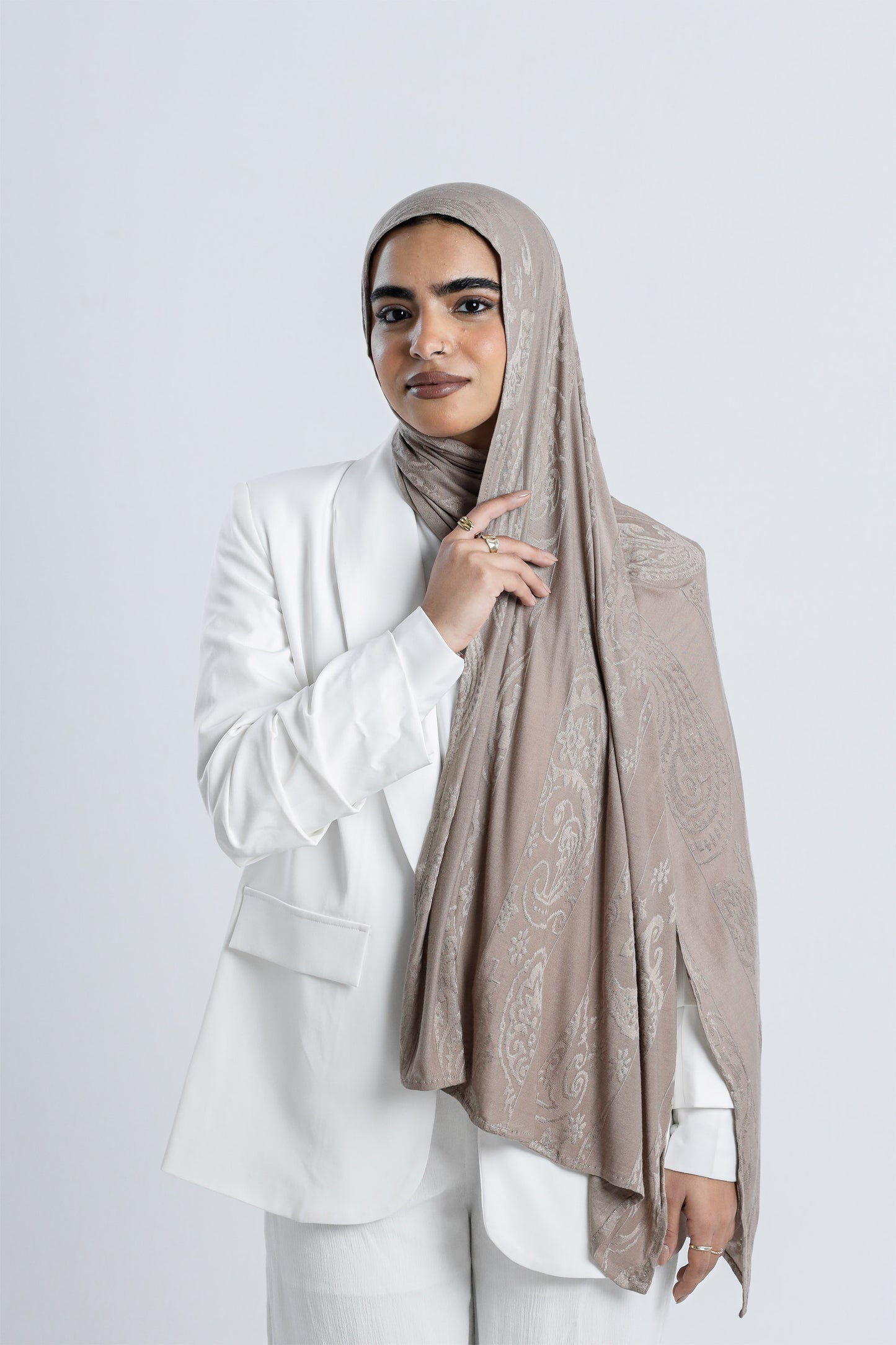 Paisley Kuwaiti Cotton Scarf