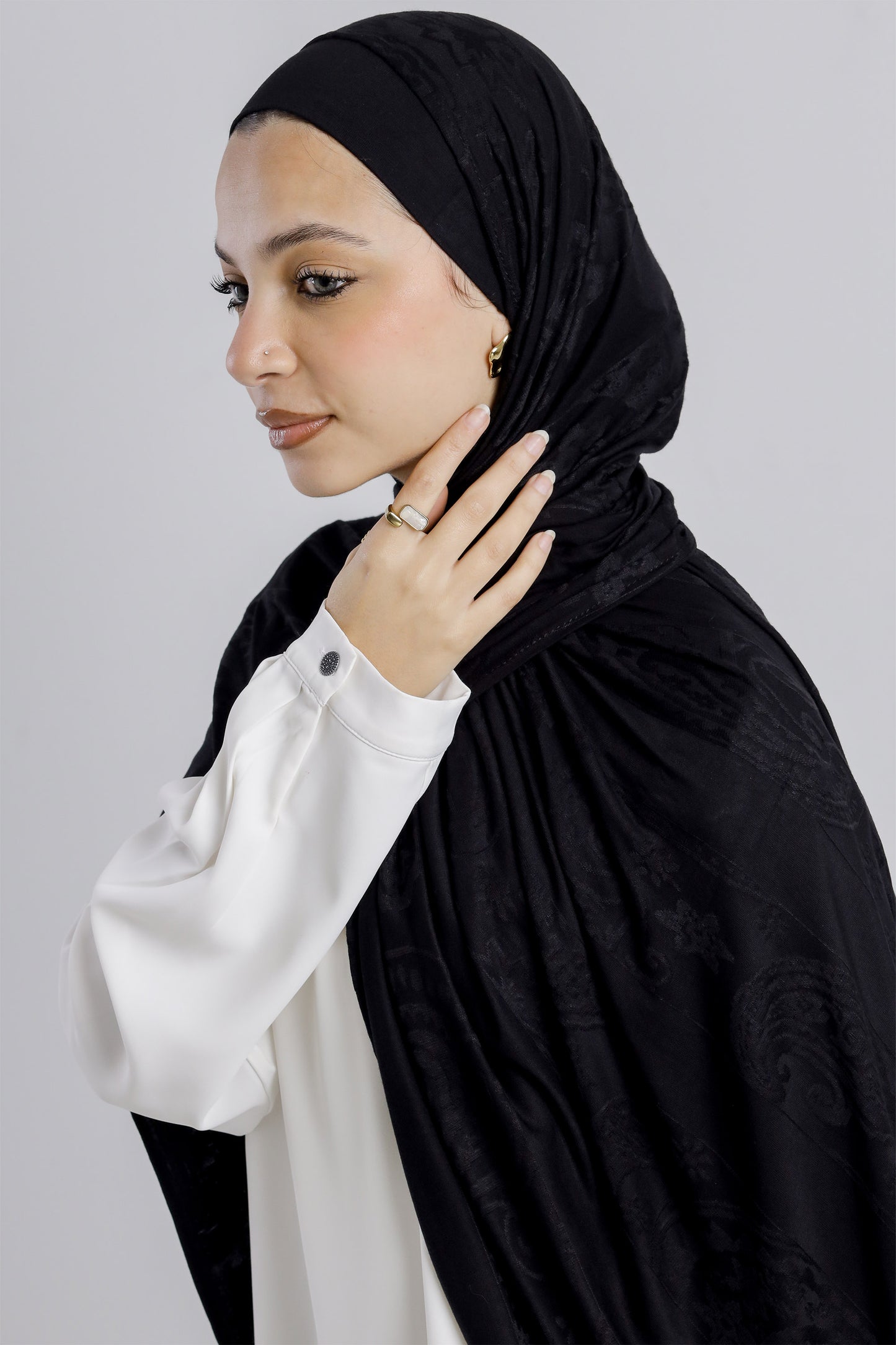 Paisley Kuwaiti Cotton Scarf
