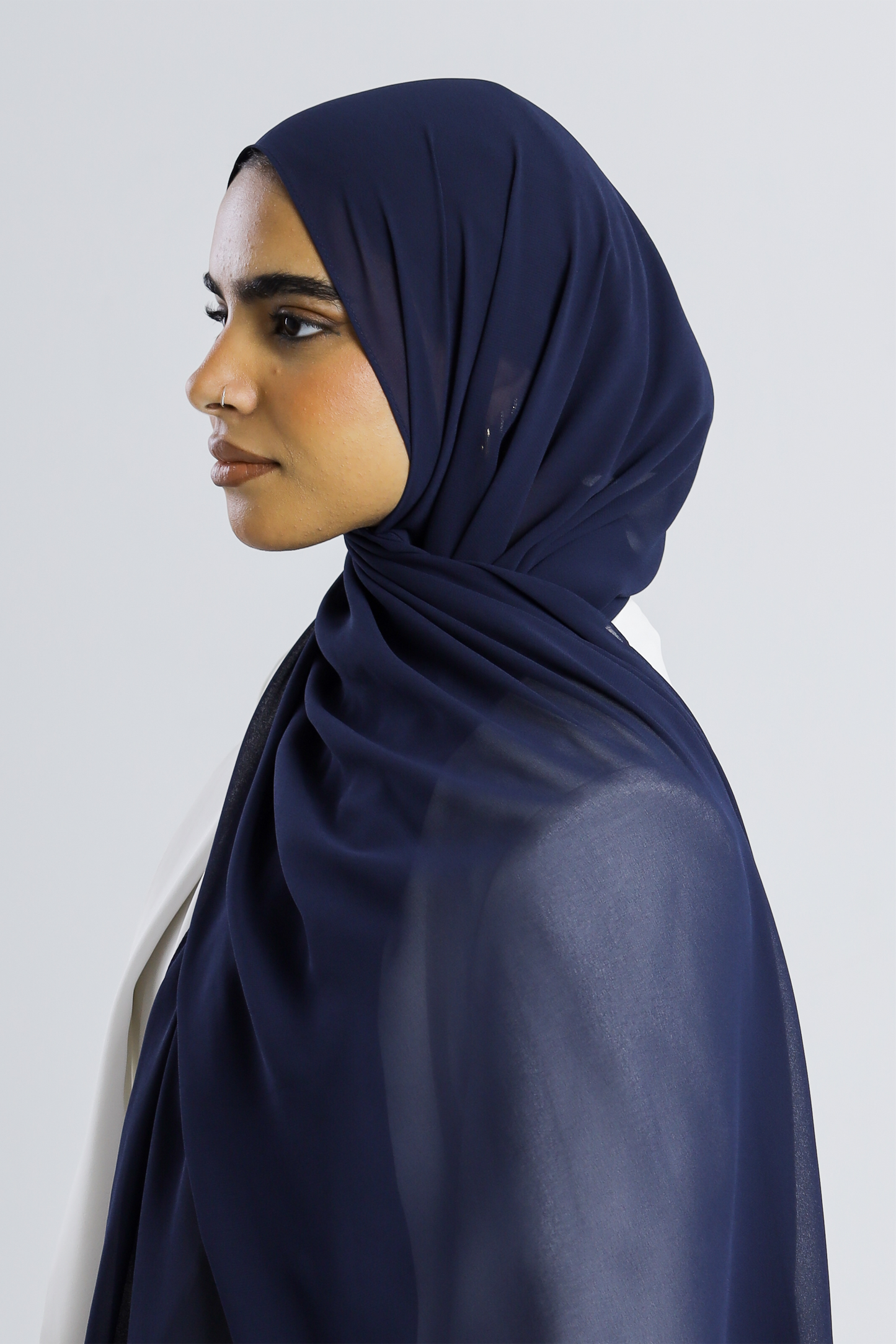 Plain Chiffon Scarf
