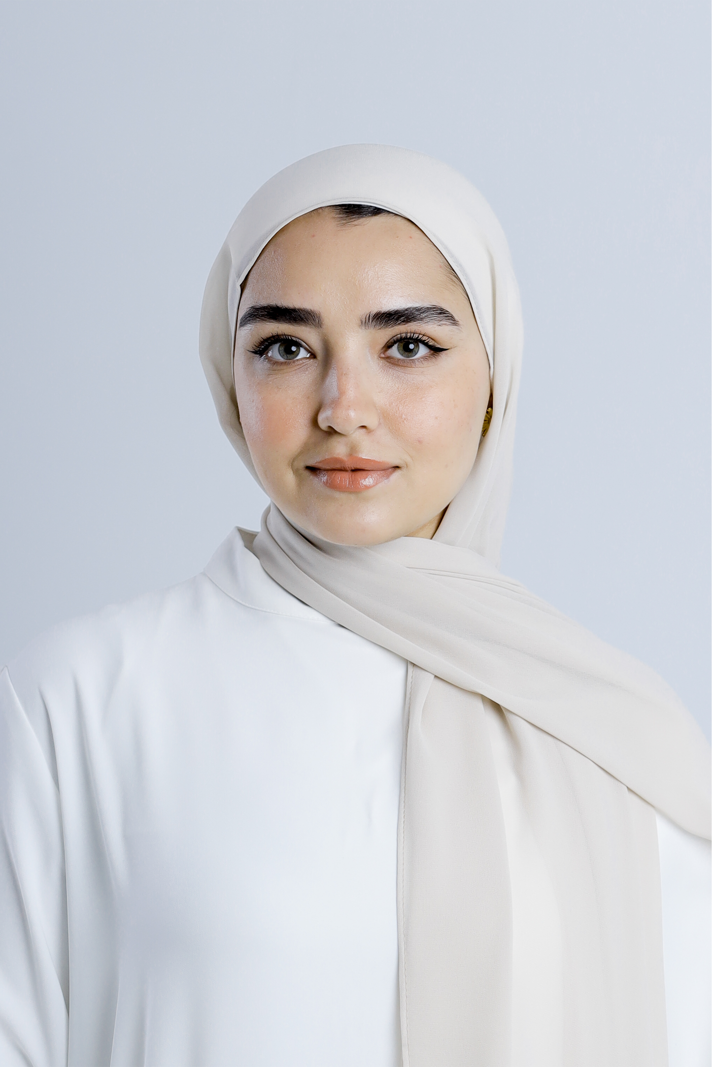 Plain Chiffon Scarf