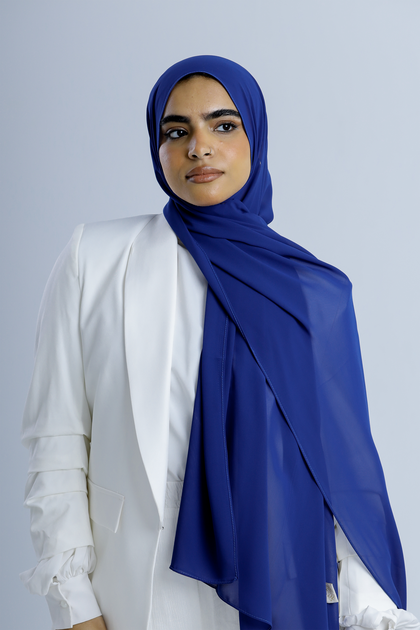 Plain Chiffon Scarf