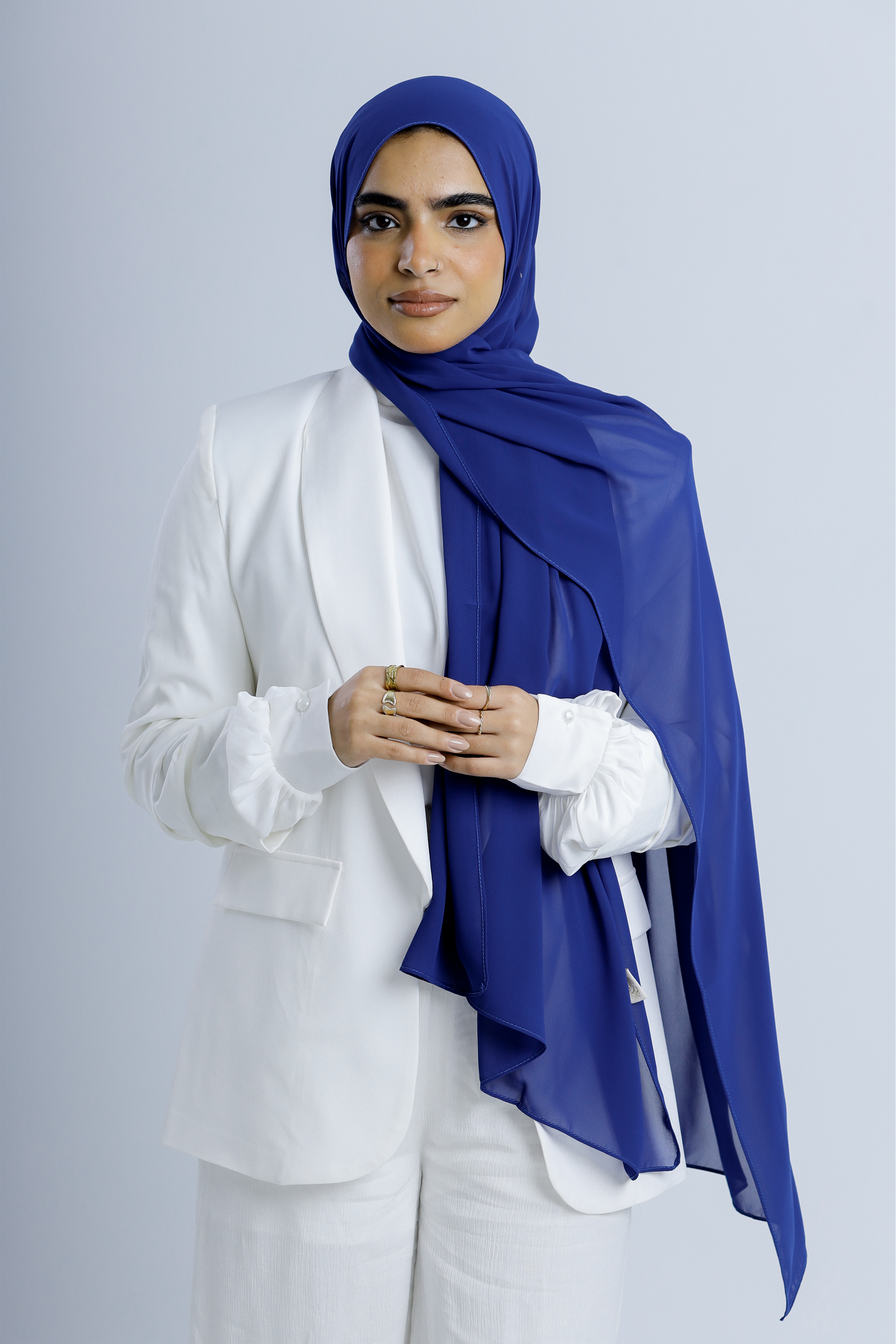 Plain Chiffon Scarf