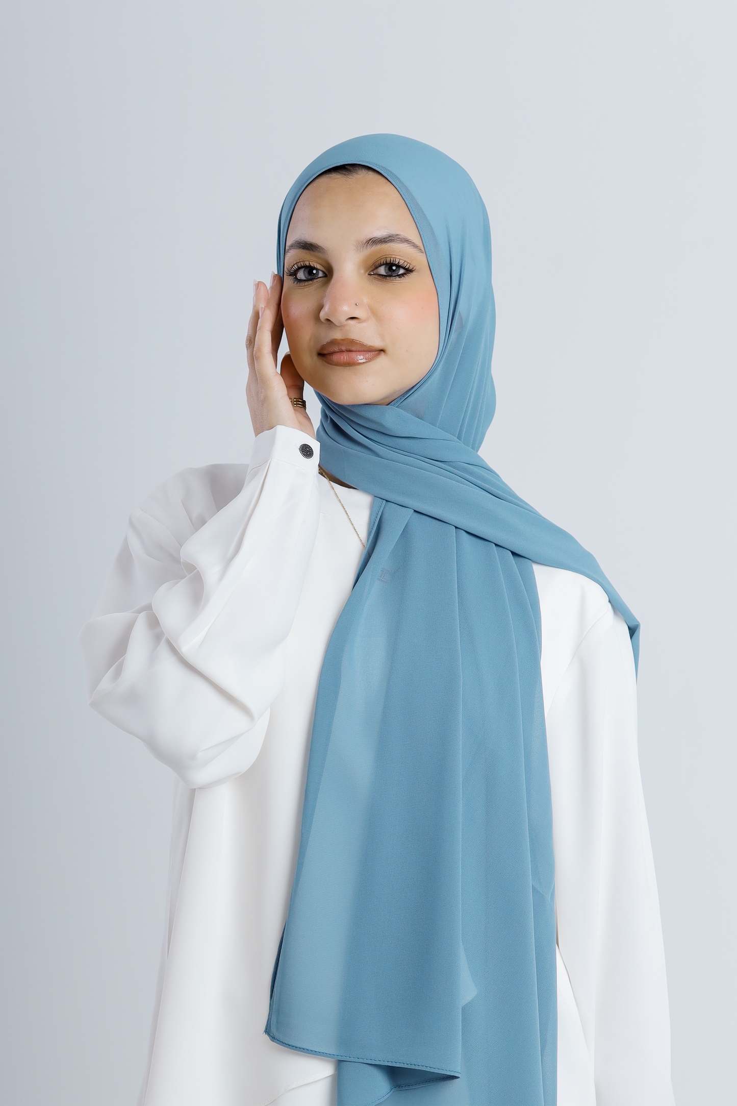 Plain Chiffon Scarf