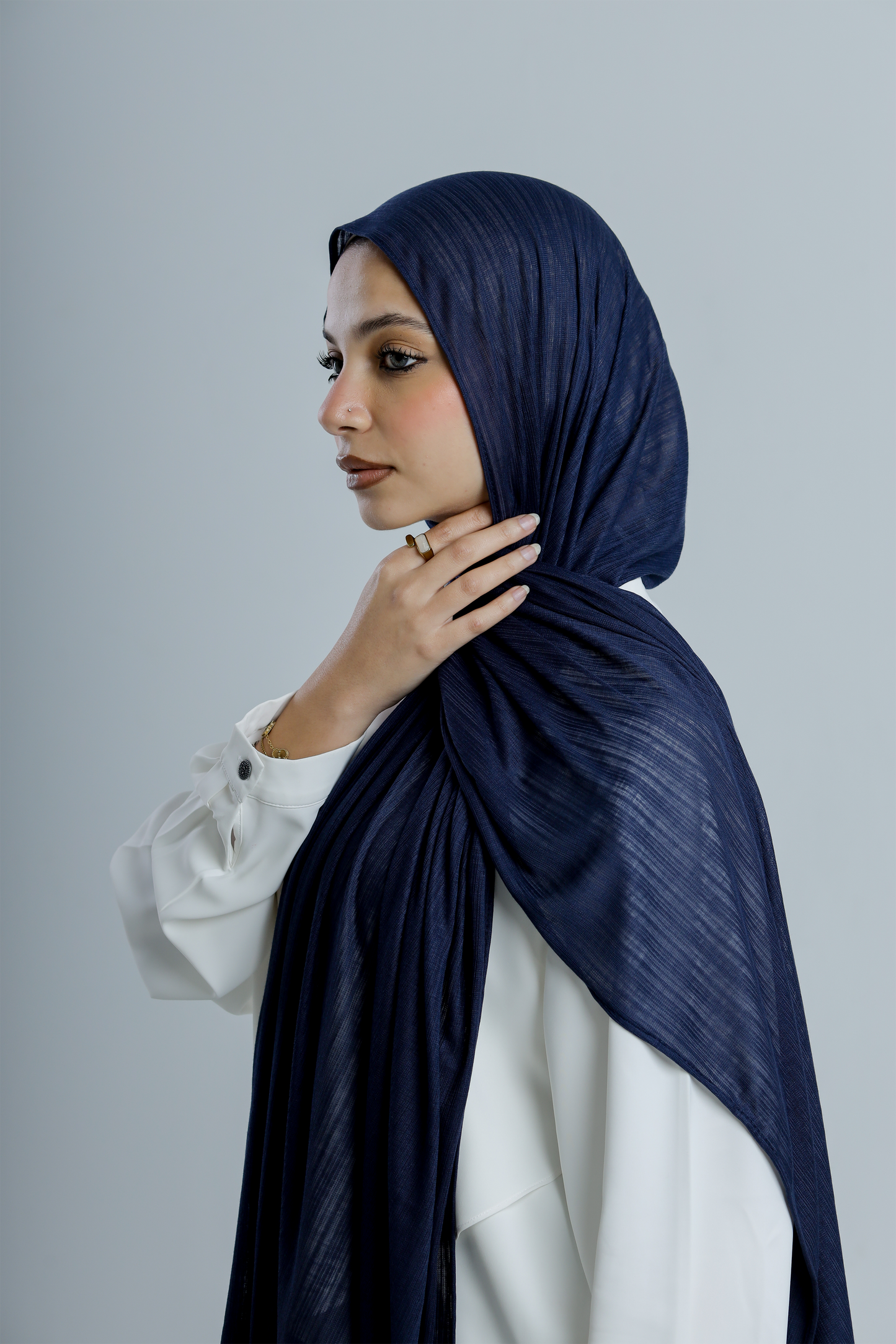 Stripped Cotton Kuwaiti Scarf