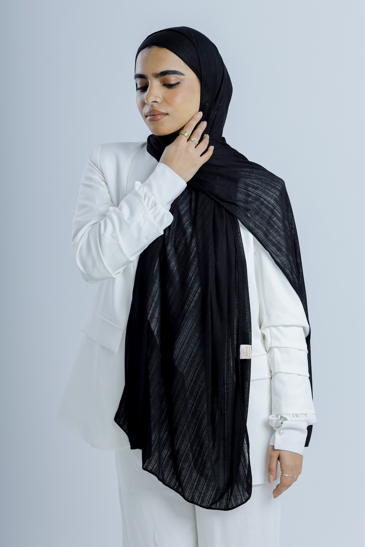 Stripped Cotton Kuwaiti Scarf