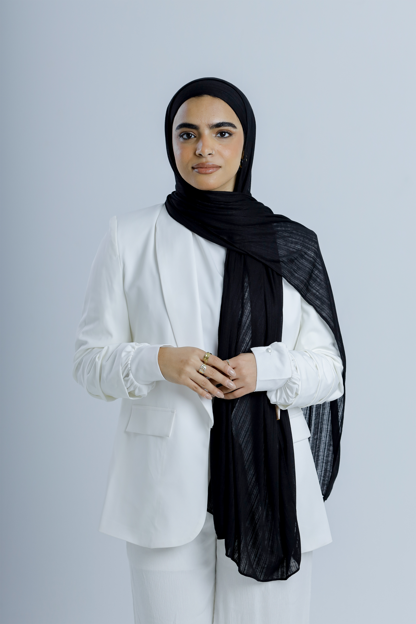 Stripped Cotton Kuwaiti Scarf