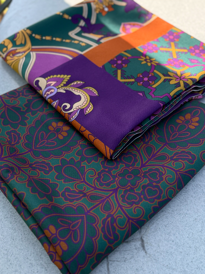 Square Shawl – Bold Heritage Edition