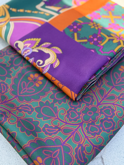 Square Shawl – Bold Heritage Edition