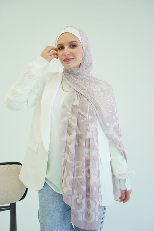 Sands of Elegance Chiffon Scarf