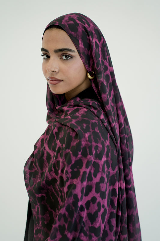 Blush Wild Chiffon Scarf