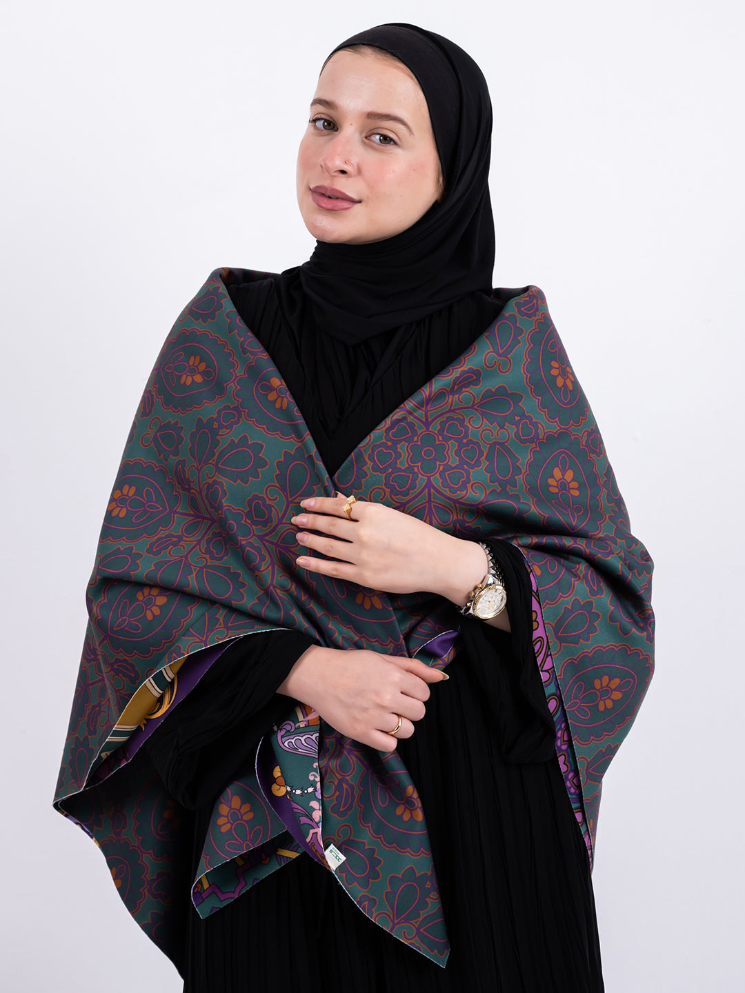Square Shawl – Bold Heritage Edition