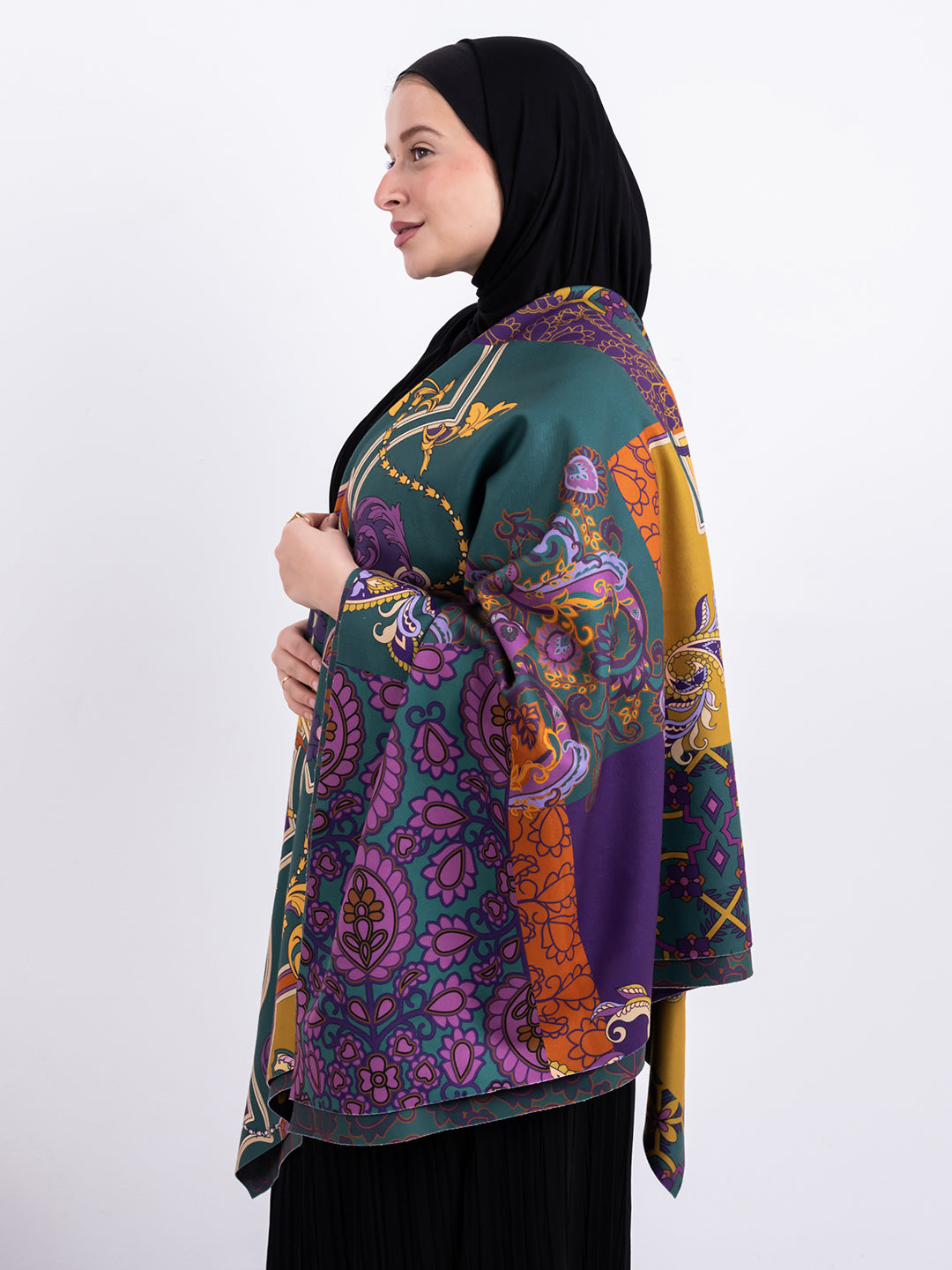 Square Shawl – Bold Heritage Edition