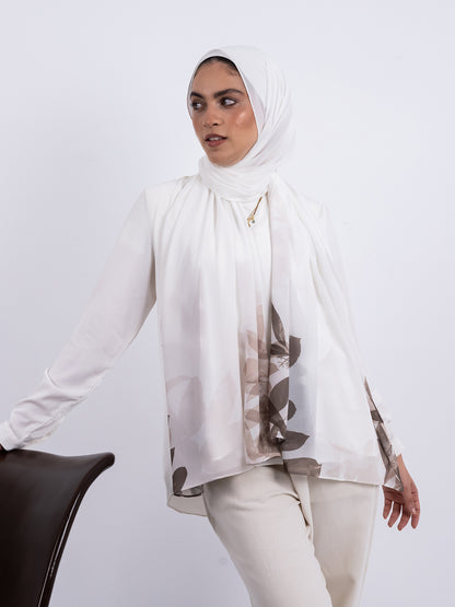 Gradient Brown Scarf