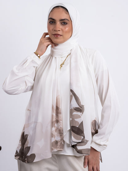 Gradient Brown Scarf