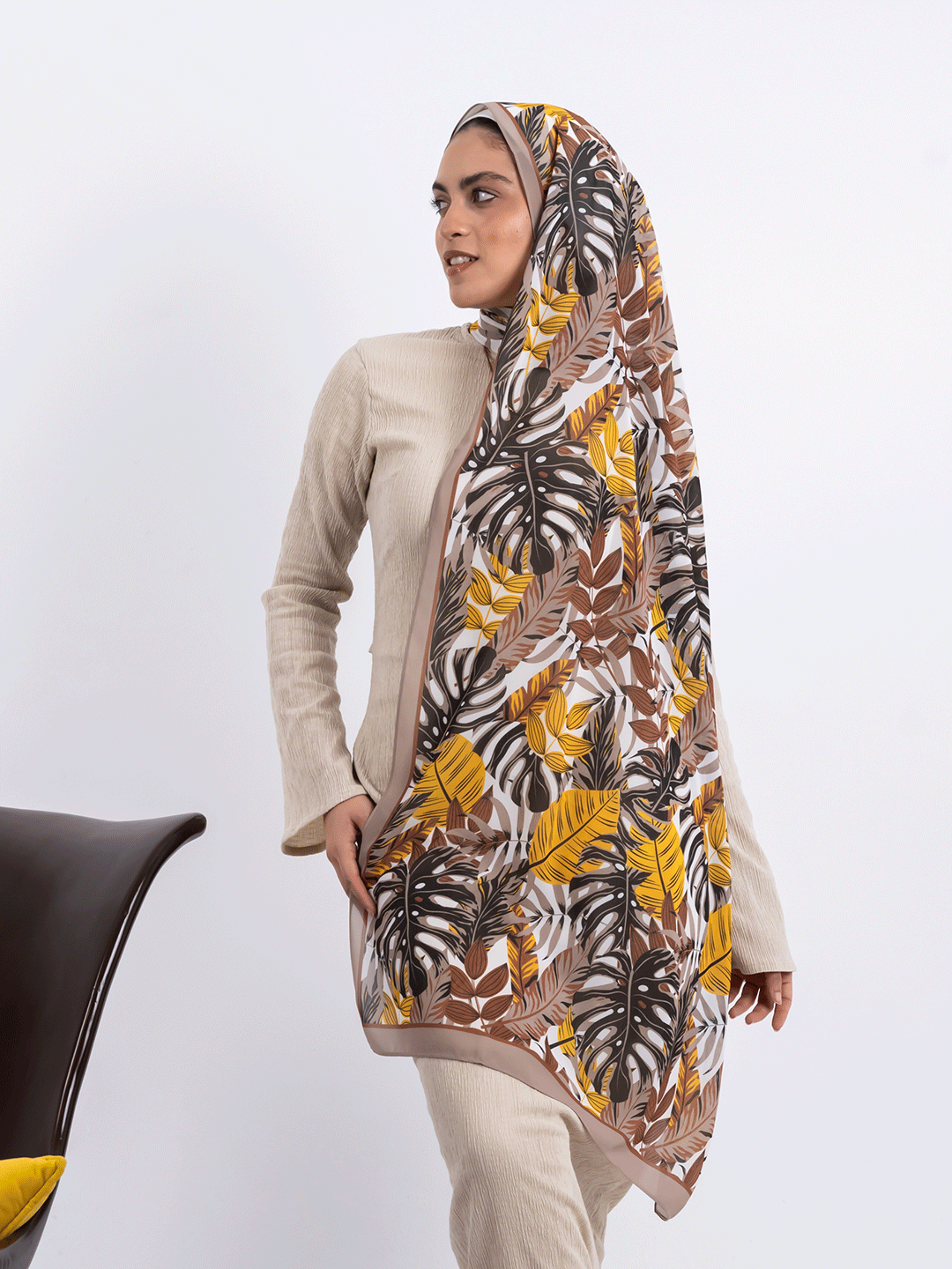 Heritage Mosaic – Multi‑Paisley Scarf