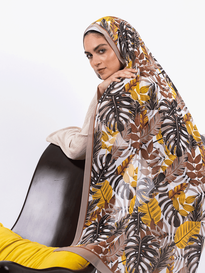 Heritage Mosaic – Multi‑Paisley Scarf