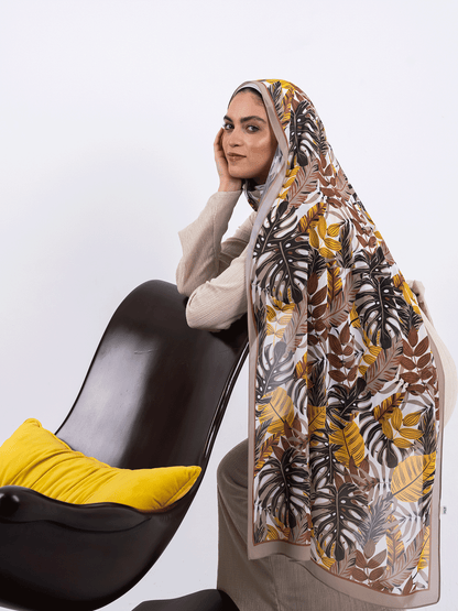 Heritage Mosaic – Multi‑Paisley Scarf