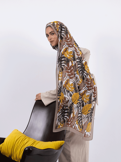 Heritage Mosaic – Multi‑Paisley Scarf