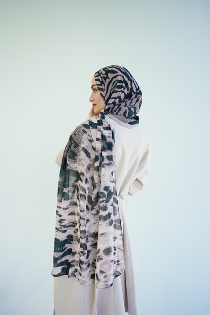 Roar Elegance Chiffon Scarf