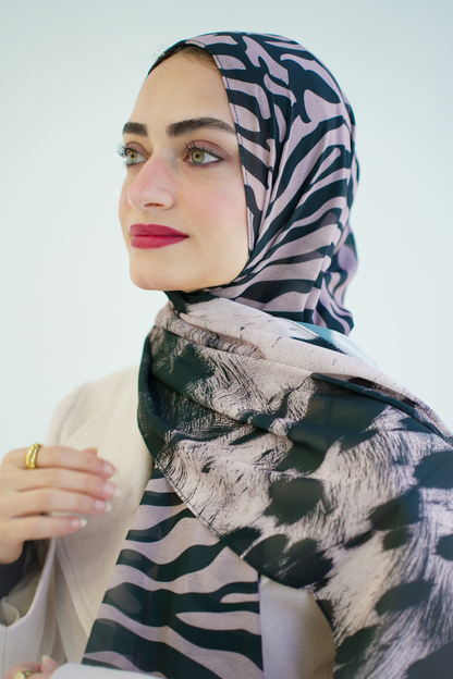 Roar Elegance Chiffon Scarf