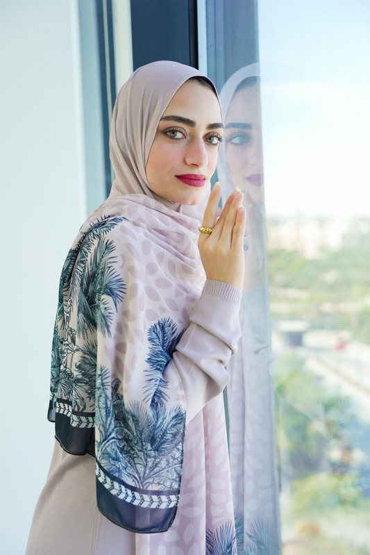 Tropical Dreams Chiffon Scarf