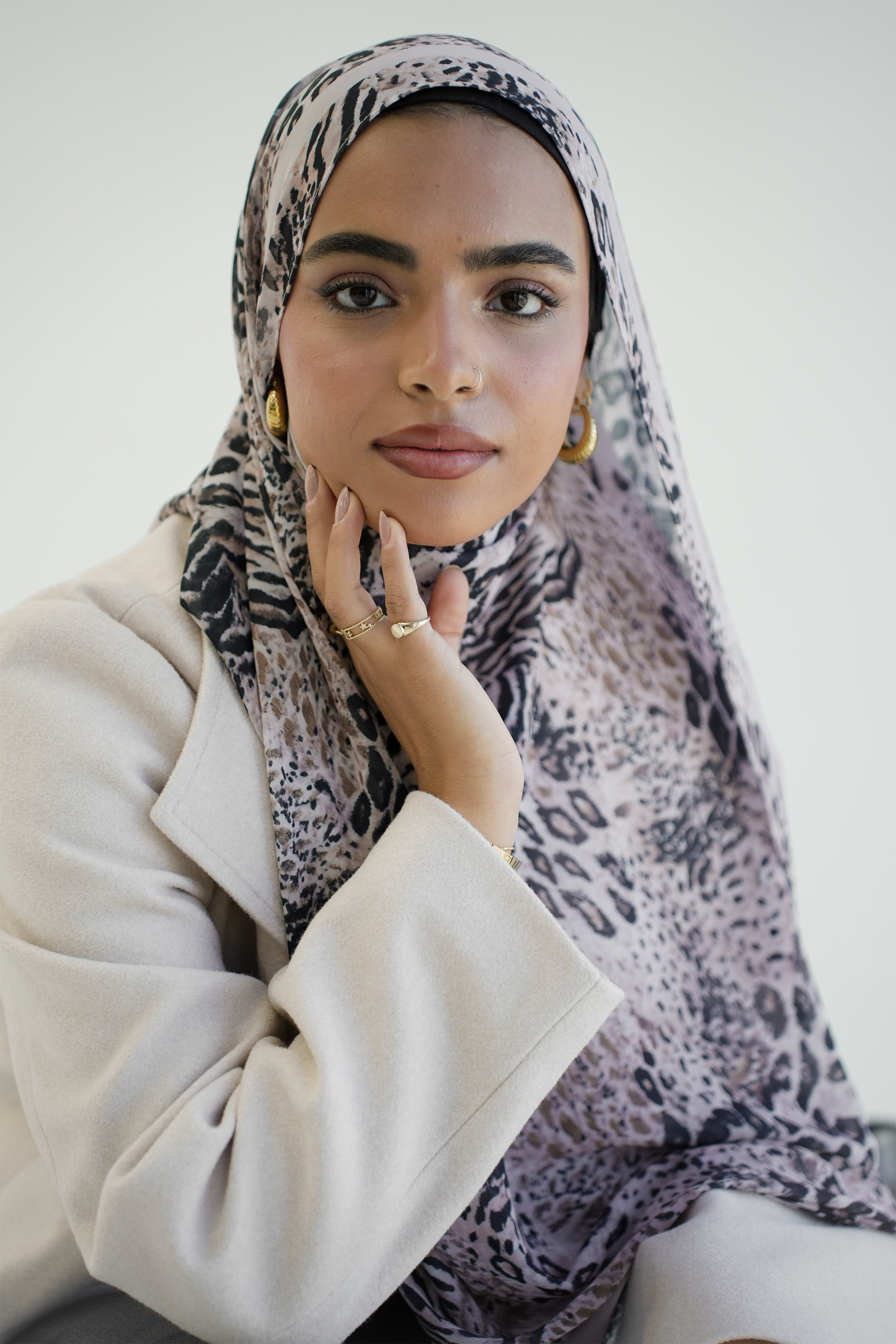 Wild Fusion Chiffon Scarf