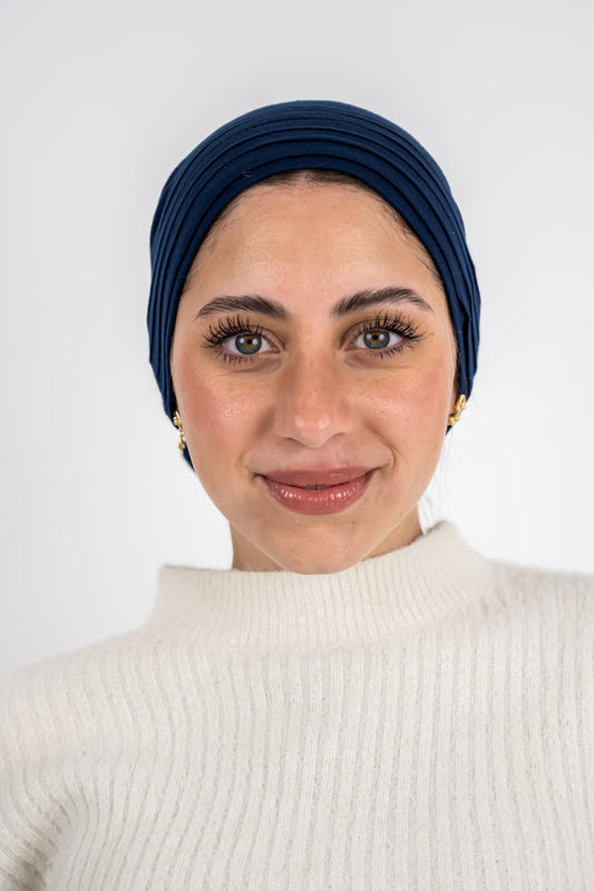 Ribbed Front Bandana