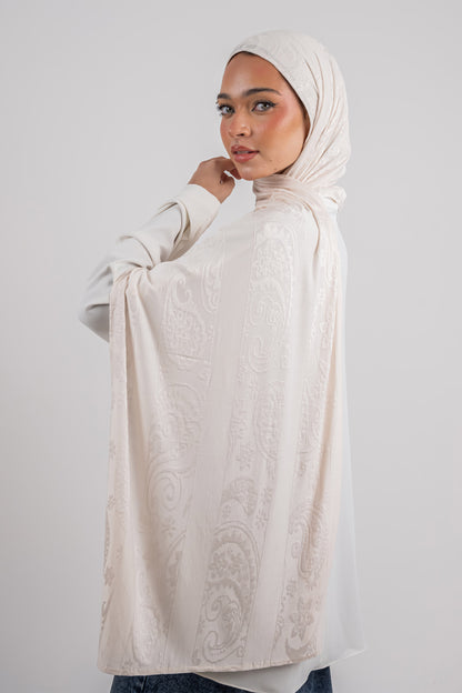 Paisley Kuwaiti Cotton Scarf