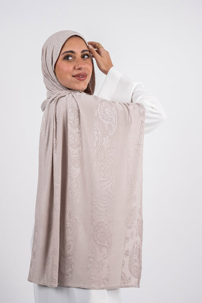 Paisley Kuwaiti Cotton Scarf